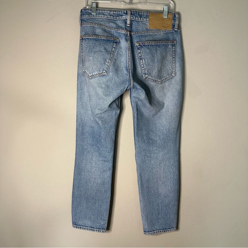 Rag & Bone | 25 Rosa Mid-Rise Boyfriend Denim Jean - Bristol - Picture 6 of 9